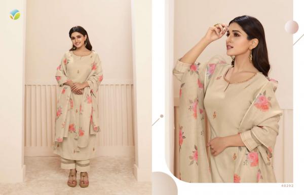 Vinay Tumbaa Gulnaaz Embroidery Wear Linen Readymade Collection